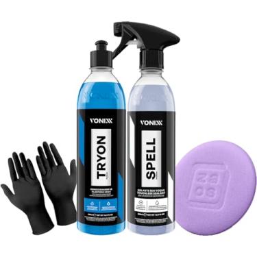Imagem de Kit Vonixx Spell Selante Pintura e Tryon Restaurador Plástico 500ml