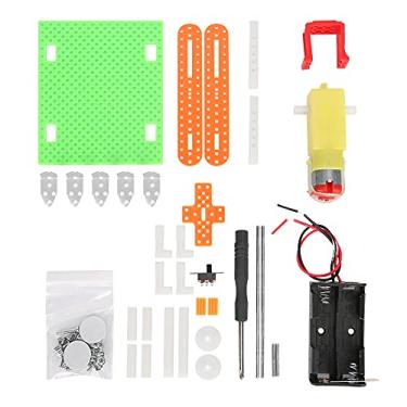 Imagem de Brinquedo modelo educacional montado, faça você mesmo, ferramenta de tecnologia científica, robô ambulante de 2 pés para crianças, adolescentes, aprendizagem de física, plástico