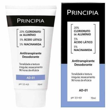 Imagem de Antitranspirante Desodorante Principia AD-01 70ml Não Tem Fragrância