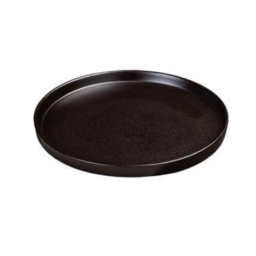 Imagem de Pires de plantas Recipientes redondos minimalistas de cerâmica para arranjos flores, vasos para jardinagem interna e bandeja coletora(Pequeno)