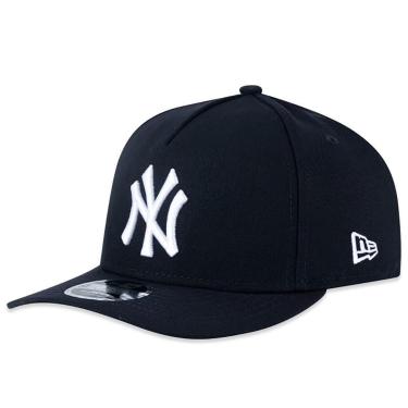 Imagem de Boné New Era 9FORTY M-Crown A-Frame New York Yankees Marinho Cor:;Tamanho:Único;Gênero:Unissex-Unissex
