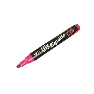 Imagem de Caneta Giz Líquido P/Vidro Lousa Vitrine Carro Cor a Escolha - Cis, Ro