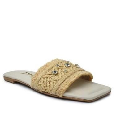 Imagem de Sandália Rasteira Vizzano Casual Slide Leve Conforto Verão-Feminino