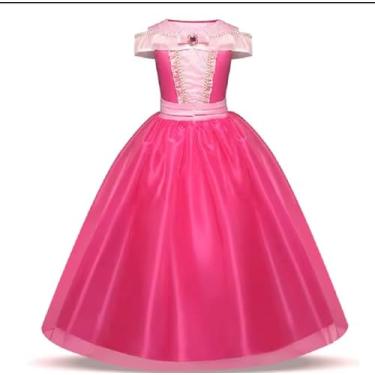 Imagem de Vestido Infantil Princesa Festa Luxo com Capa, Tule, Manga Puff, Turquesa, 4 a 10 Anos, Fantasia Temática