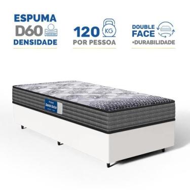 Imagem de Cama Box com Colchão de Espuma D60 Double Face Guarda Costas Comfort F