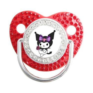 Imagem de Chupeta De Silicone Kawaii Para Bebês Com Clipe De Corrente Brinquedo 