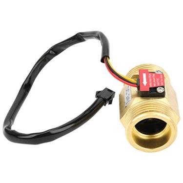 Imagem de FTVOGUE Interruptor do Medidor de Vazão Hall Sensor de Fluxo de água Contador de Medidor de Turbina Com Rosca Macho G1in para Aquecedores de água Máquinas de Cartão de Crédito