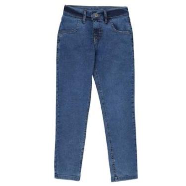 Imagem de Calça Jeans Infantil Menino Azul Escuro Ogochi-Masculino