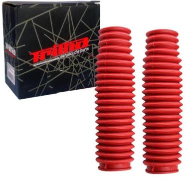 Imagem de Sanfonas da Bengala Vermelha 21 DENTES NXR125/150/160 XRE190 - Trilha