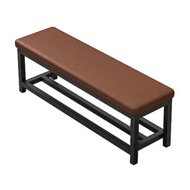 Imagem de Organizador de prateleira de armazenamento de sapatos de entrada, banco de sapateira com armazenamento, banco de armazenamento de decoração de casa, banco de troca de sapatos