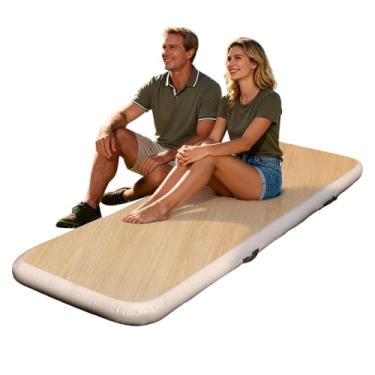 Imagem de Colchão inflável para acampamento – Almofada inflável para dormir | Colchão de dormir de ar, para aventura, acampamento, viagem, mochila, piquenique, caminhada