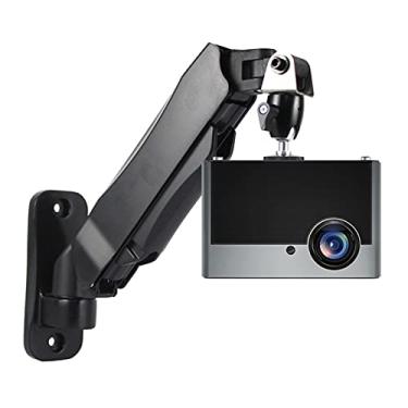 Imagem de Suporte para projetor, suporte de parede com altura ajustável e braços extensíveis para projetor de casa e escritório, suporte universal