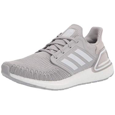 Imagem de Tênis masculino Adidas Ultraboost 20, Cinza/branco/branco, 8.5
