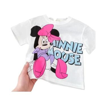 Imagem de Camiseta Minnie Verão para Bebês - Manga Curta - Disney, 4 vezes, Zz00