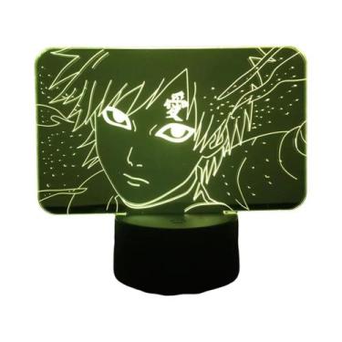 Imagem de Luminária De Mesa LED Acrílica Kakashi Hatake Naruto, Figura De Anime 