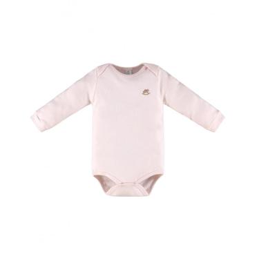 Imagem de Body Bebê Manga Longa Rosa Claro Up Baby-Feminino