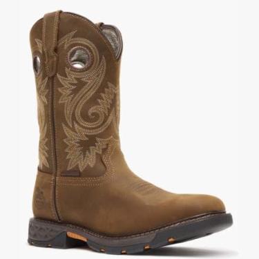Imagem de Georgia Boot Bota de trabalho masculina impermeável Carbo-Tec FLX, Marrom, 7 Wide