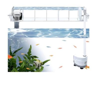 Imagem de Jeneca Gd-19 Filtro Sump Hang On De Acrilico Para Aquario, 110V