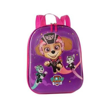Imagem de Lancheira Mochila P Infantil Patrulha Canina Skye Meninas, Roxo