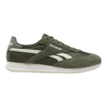 Imagem de Reebok Tênis masculino de cano baixo, Verde, branco, branco, 43 BR