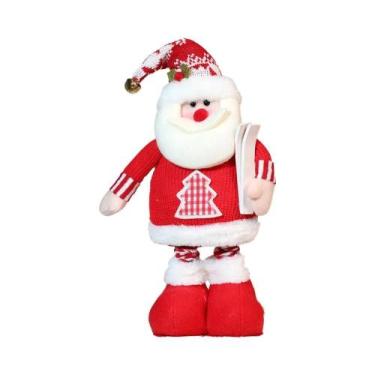 Imagem de Boneco De Neve Telescópico De Natal: Enfeite De Desenho Animado Em Tri