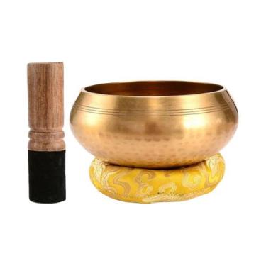 Imagem de Conjunto De Tigelas Tibetanas Para Meditação, Yoga E Alívio Do Estress