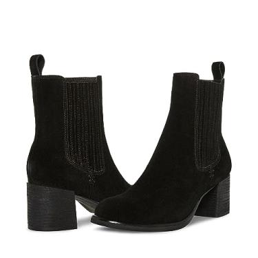 Imagem de Blondo Bota feminina Sonali impermeável no tornozelo, Camurça preta, 36