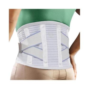 Imagem de Cinto De Suporte Lombar Esportivo Respirável Para Levantamento De Peso