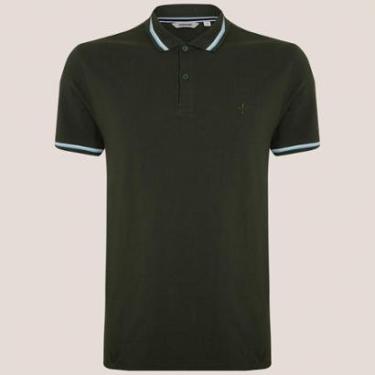 Imagem de Camisa Polo Dudalina Gola Jacquard Masculino-Masculino