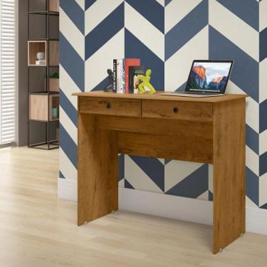 Imagem de Escrivaninha Mesa Computador Quarto Escritorio EJ 2 Gavetas - EJ Móvei