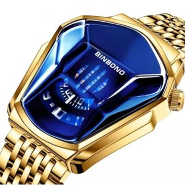 Imagem de Relogio Luxuoso Binbond Luminoso Hora Digital