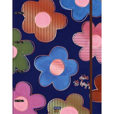 Imagem de Caderno Argolado Fichário Universitário – La Creme Jandaia 5337