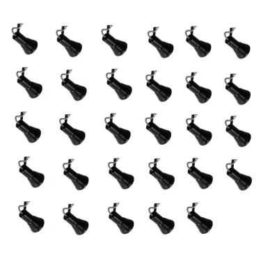 Imagem de Kit 29 Spot Trilho Perfilado Eletro calha Par20 Bulbo OL3