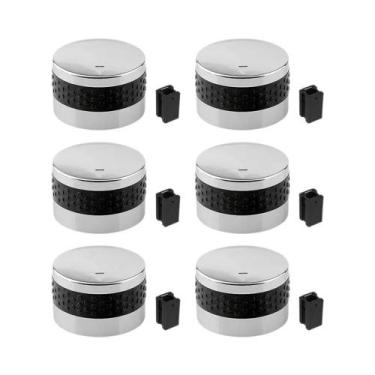 Imagem de Botões De Controle Premium Para Churrasqueira a Gás - Conjunto De 3, 5