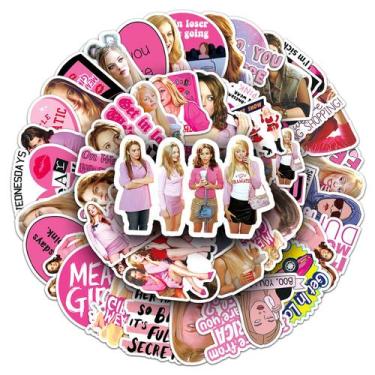 Imagem de Adesivos significam anime de vinil impermeável para meninas, 50 unidad