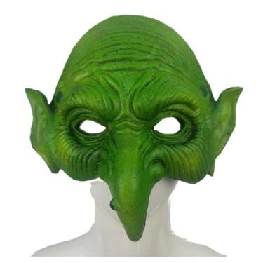 Imagem de Máscara de cosplay Half Face Witch Halloween Carnival Eas PU Foam - yi