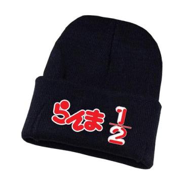 Imagem de Chapéu de malha Ranmas Anime Winter Beanie Slouch Hat 36-60cm - Yiweis