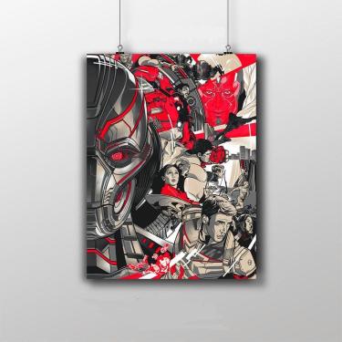 Imagem de Placa Decorativa Vingadores Era De Ultron - Arte Desenho