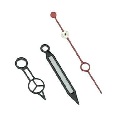 Imagem de Ponteiros De Relógio Luminosos Verdes Para Movimento Automático NH35 N