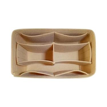 Imagem de Feltro inserção forro bolsa organizador bolsa sacola saco interno para