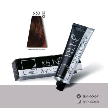 Imagem de Tinta Color Keune 6.53 Dark Chestnut Blonde 60ml