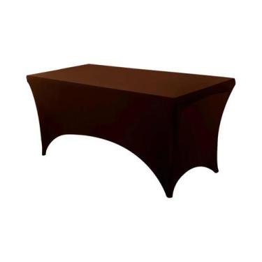 Imagem de Toalha De Mesa De Spandex Elástica Lavável E Resistente a Rugas, Capa 