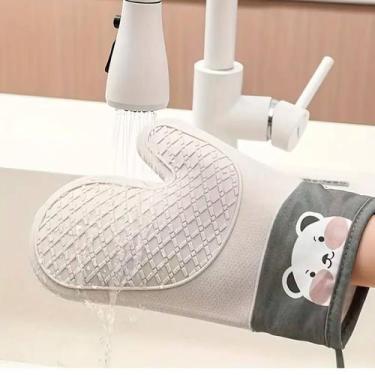 Imagem de Luva Térmica de Silicone com Resistência Térmica de até 250C - Genéric