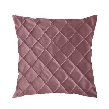Imagem de Capa de Almofada Cantone 40cm x 40cm - Jolitex, ROSA QUEIMADO