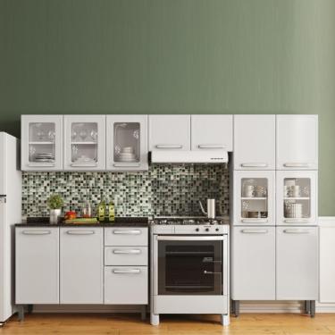 Imagem de Cozinha Completa Em Aço 14 Portas 2 Gav Evidence Bertolini