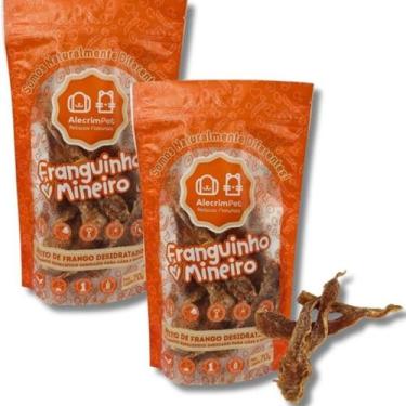 Imagem de Petisco natural frango mineiro peito de frango inteiro 60g - ALECRIN P