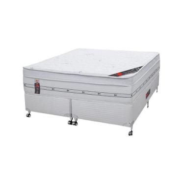 Imagem de Cama Box + Colchão Castor Com Massageador Queen Niponpedic One Face 15
