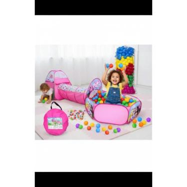 Imagem de Toca Princesa 3 em 1: Barraca, Túnel e Piscina c/ Bolinhas - Congratul