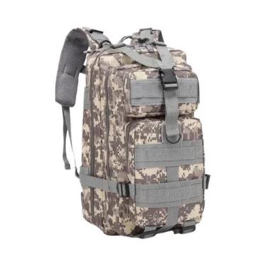 Imagem de Mochila Tática Masculina 30/50L Para Sobrevivência Ao Ar Livre, Caminh