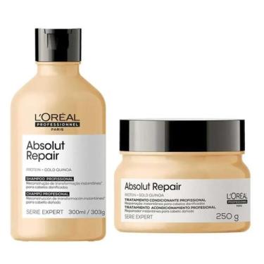 Imagem de Kit L'Oréal Professionnel Serie Expert Absolut Repair Gold Quinoa (Sha